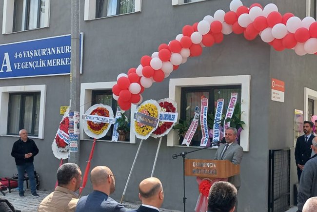 Germencik'te Hira 4-6 Yaş Kur’an Kursu ve Gençlik Merkezi açıldı