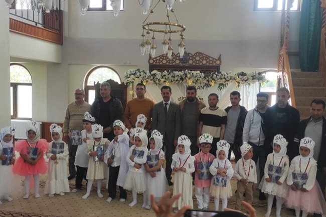 Doğanşehir'de minikler taç giydi