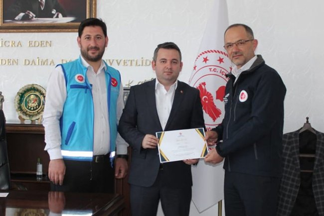Günyüzü Kaymakamı Kurt'tan Filistin'e destek