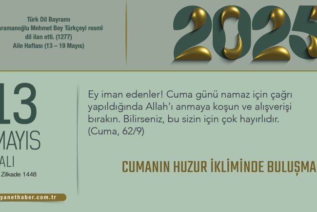 Cumanın Huzur İkliminde Buluşmak