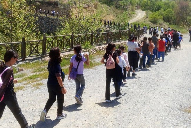 Diyanet izcileri doğayla buluştu