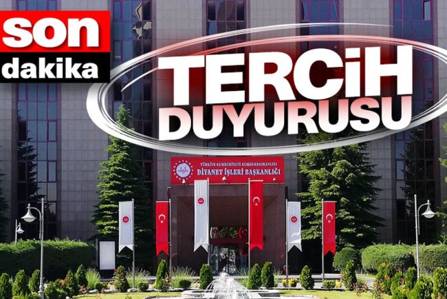 Murakıplık tercih işlemleri duyurusu