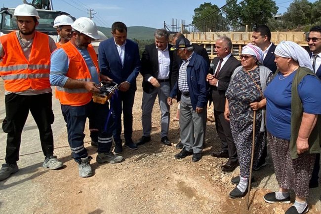 Bodrum Çamlık Camii'nin temeli atıldı