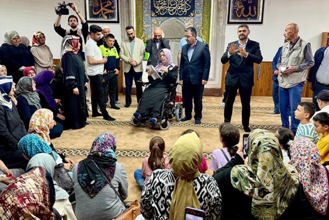 Kayseri'de "Engelsiz Cami Buluşması" yapıldı