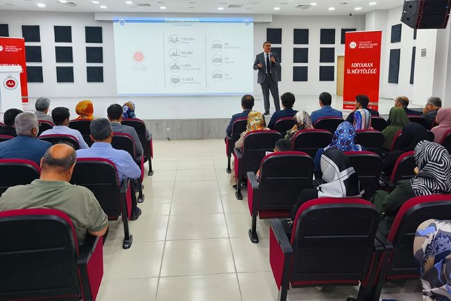 Adıyaman'da vekaletle kurban tanıtım toplantısı yapıldı