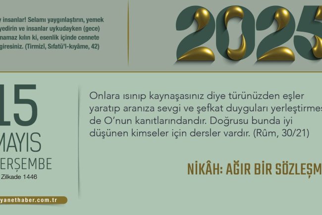 Nikâh: Ağır Bir Sözleşme