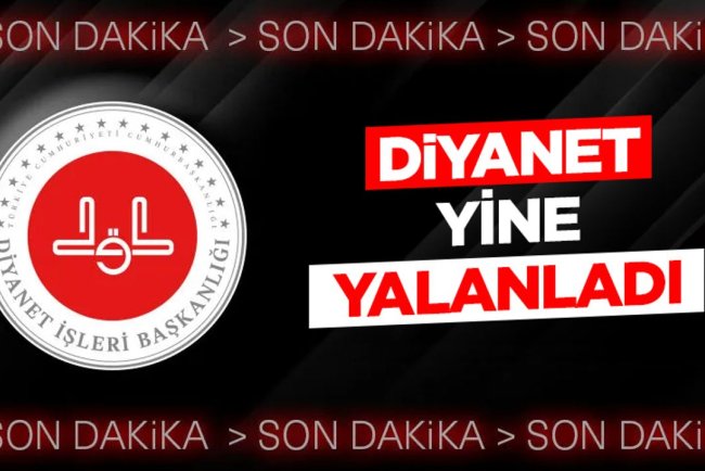 Diyanet, yine yalanladı