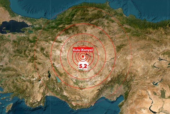 Konya'da korkutan deprem