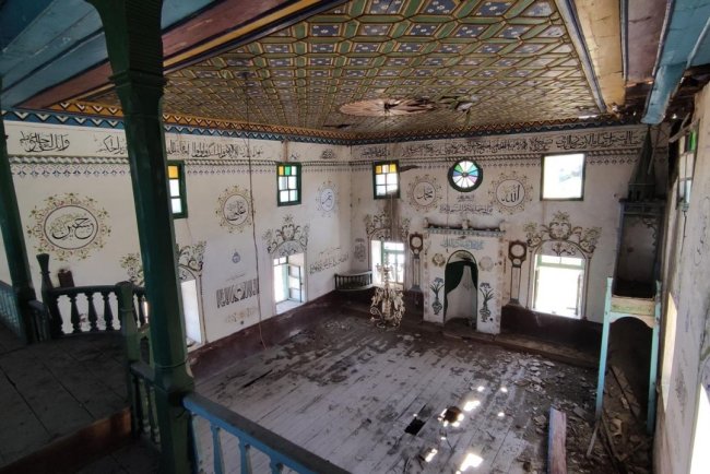 Kalecik'teki tarihi Çaykaya Köyü Eski Camii onarılacak