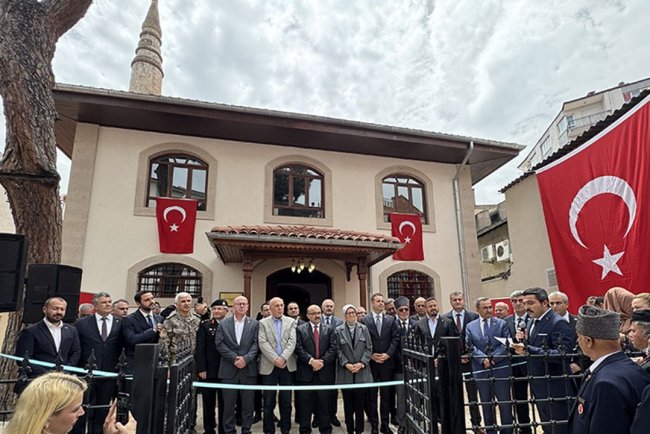 Kuvayımilliye'nin simgelerinden Alaca Mescid açıldı