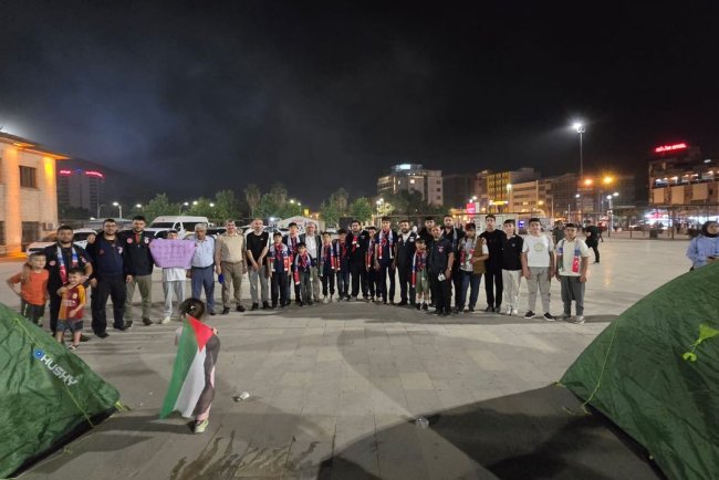 Diyanet izcileri Gazze nöbetinde