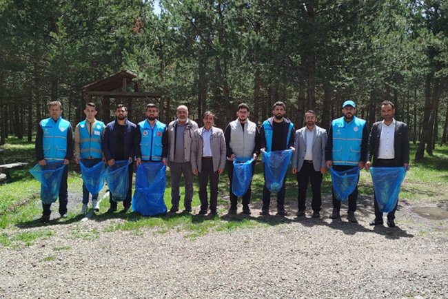 Hanak'ta din görevlileri, çevre farkındalığı oluşturdu