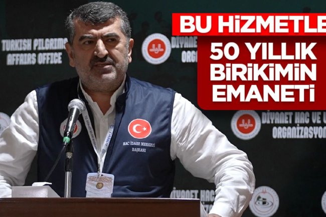 Bircan: Bu hizmetler 50 yıllık birikimin emaneti