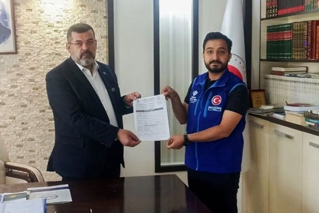 Müftü Durmuş'tan TDV'ye destek