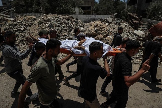 İşgalcilerin Gazze'nin çeşitli bölgelerine son 24 saatteki saldırılarında 98 Filistinli şehit oldu