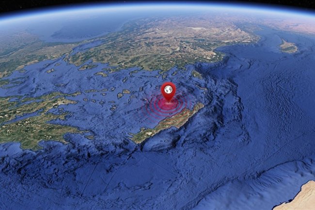 Girit Adası açıklarında 6,2 büyüklüğünde deprem