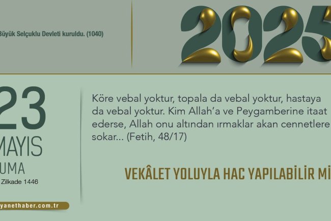 Vekâlet Yoluyla Hac Yapılabilir mi?