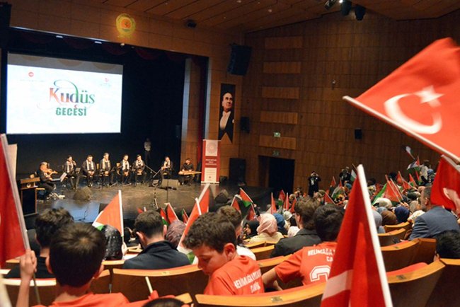 Müftülük "Kudüs Gecesi" ile gönülleri buluşturdu