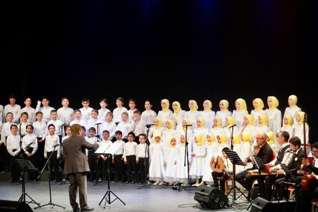 Ferah Merkez Cami Tasavvuf Musikisi Çocuk ve Gençlik Korosu'ndan 30. konser