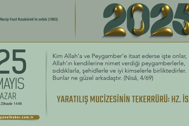 Yaratılış Mucizesinin Tekerrürü: Hz. İsa