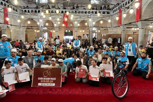 Eyüpsultan'da "Benim Ahlakım" projesi tamamlandı