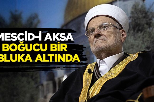 Mescid-i Aksa İmam ve Hatibi Şeyh İkrime Sabri: Mescid-i Aksa boğucu bir abluka altında