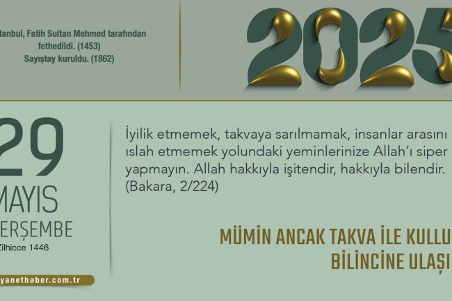 Mümin Ancak Takva İle Kulluk Bilincine Ulaşır