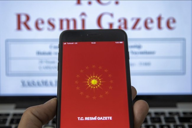 Bazı atama kararları Resmi Gazete'de