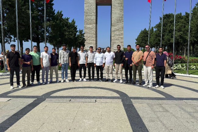 Şanlıurfalı gençler Bursa ve Çanakkale’yi gezdi