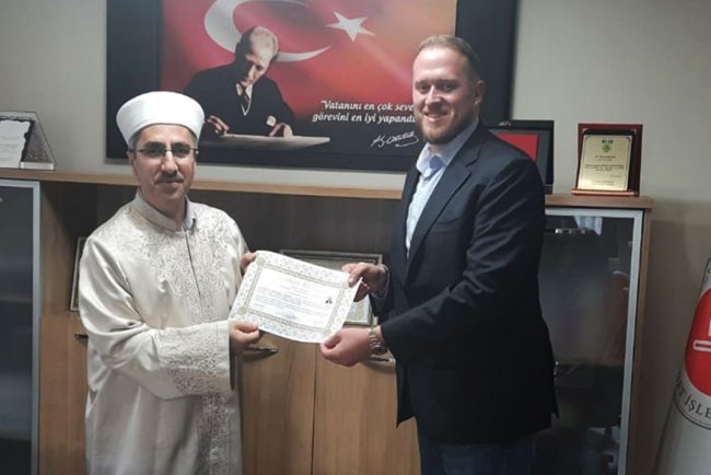 İngiliz Simon Sapanca'da Müslüman oldu