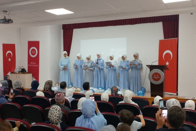 Menteşe'de hafızlar yıl sonu etkinliğinde bir araya geldi