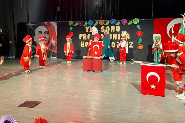 Gülnar’da 4-6 Yaş minikleri göz doldurdu