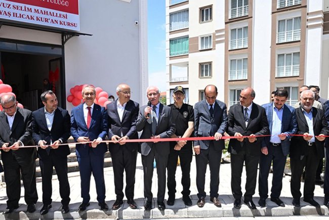 Ilıcak Camii ve Kur’an Kursu dualarla açıldı