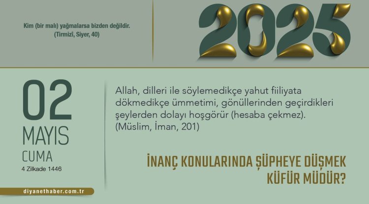 İnanç Konularında Şüpheye Düşmek Küfür Müdür?