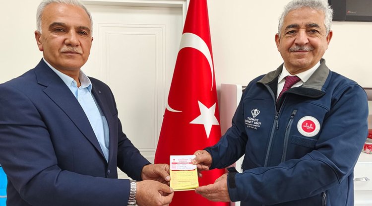 Din görevlisi Öztürk'den TDV'ye büyük destek