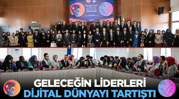Ankara'da geleceğin liderleri dijital dünyayı tartıştı