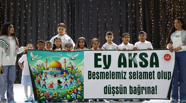 Roman çocuklardan Filistin farkındalığı