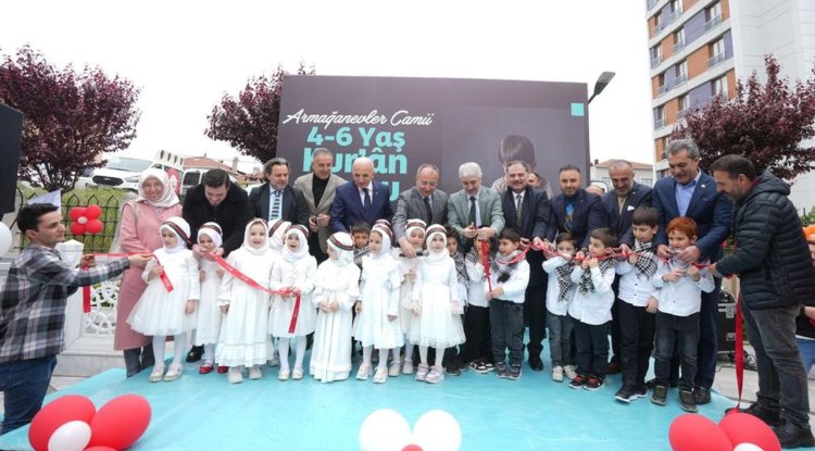 Ümraniye Armağanevler 4-6 Yaş Kur'an Kursu dualarla açıldı
