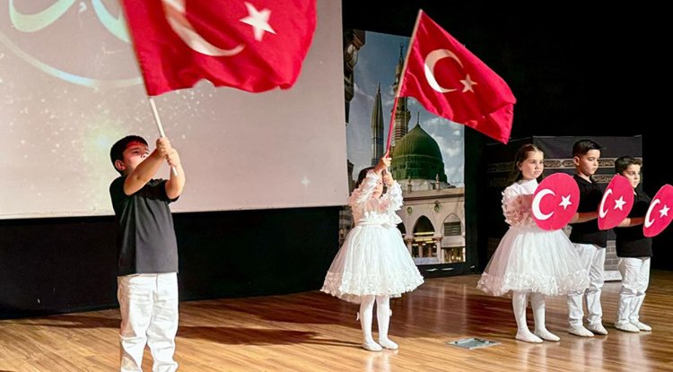 Hacılar'da minikler, dönem sonu coşkusu yaşadı