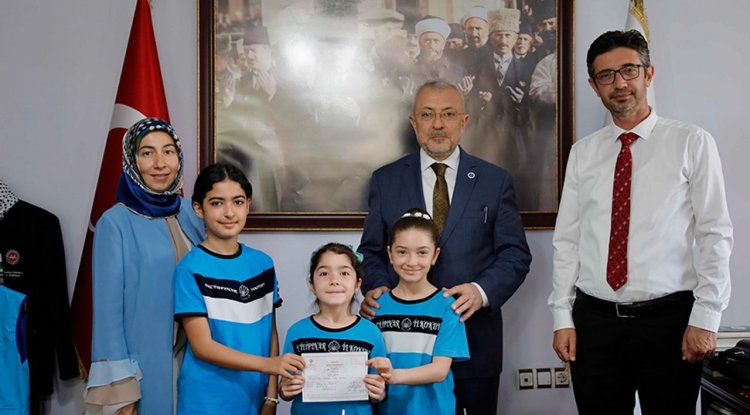 İlkokul öğrencilerinden Gazze'ye destek