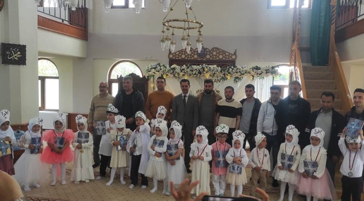 Doğanşehir'de minikler taç giydi