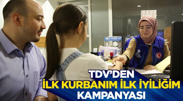 TDV, "İlk Kurbanım İlk İyiliğim" kampanyasıyla gençleri kurban ibadetiyle buluşturacak
