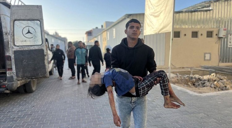 İşgalcilerin Gazze'ye düzenlediği saldırılarda biri bebek 4 kişi şehit oldu