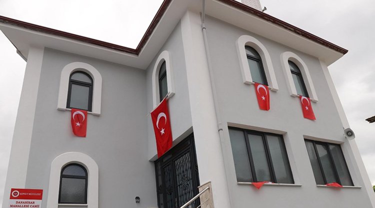 Kepsut Danahisar Mahallesi Camii dualarla açıldı