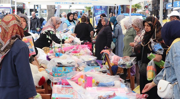 Elazığ'da Gazze için kermes düzenlendi