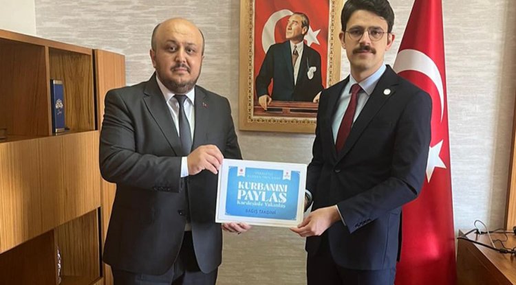 Ulaş Kaymakamı Eskimez, kurban vekaletini TDV'ye verdi