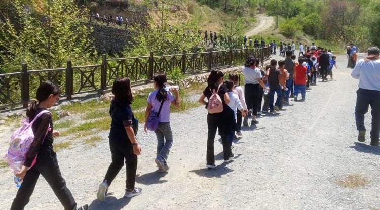 Diyanet izcileri doğayla buluştu