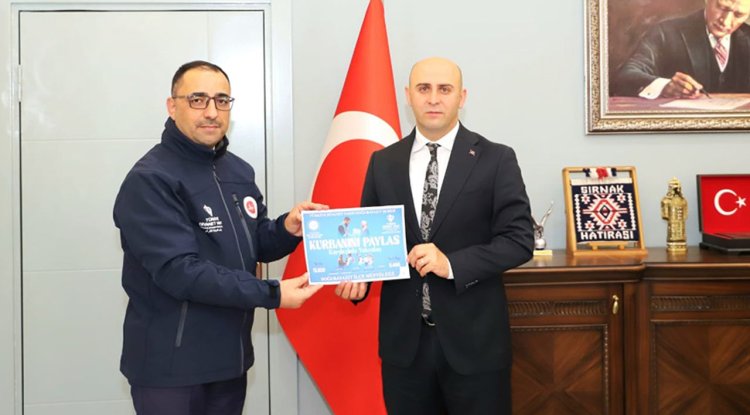 Doğubayazıt Kaymakamı Ekinci'den TDV'ye destek