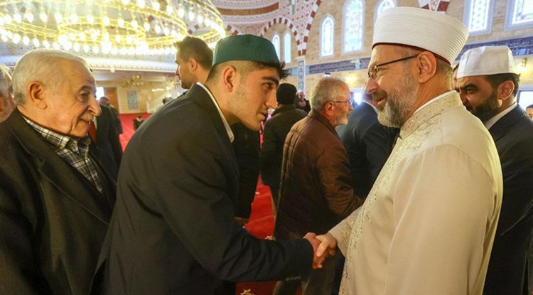 Başkan Erbaş, Ordu'da vatandaşlarla buluştu