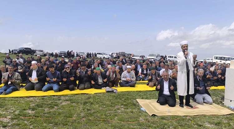 Boğazkale'de geleneksel "Nöbeti Baba" dua programı yapıldı